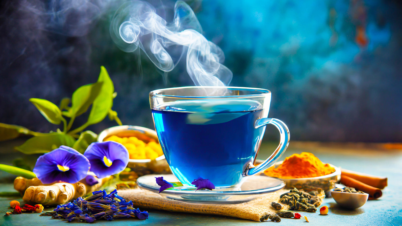 <b>Unveiling the Ayurvedic Secret: Blue Tea's Role in Weight Loss</b>